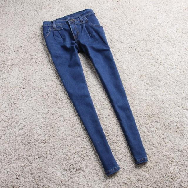 Free Shipping 2012 normic fashion casual loose dark color mid waist denim harem pants harem pants female 6239