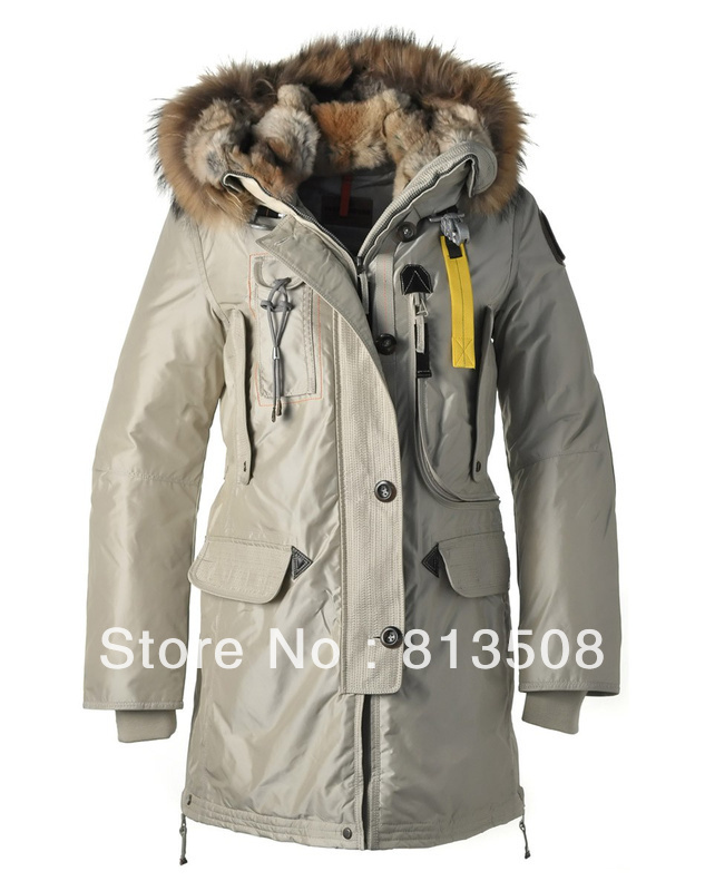 Free shipping 2012 real fur coat for women's down jackets winter outdoor clothes parkas overcoat Sanbing Kodiak 921