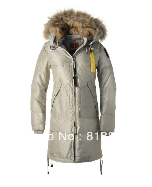 Free shipping 2012 real fur coat for women's down jackets winter outdoor clothes parkas overcoat Sanbing Long Bear-W 724