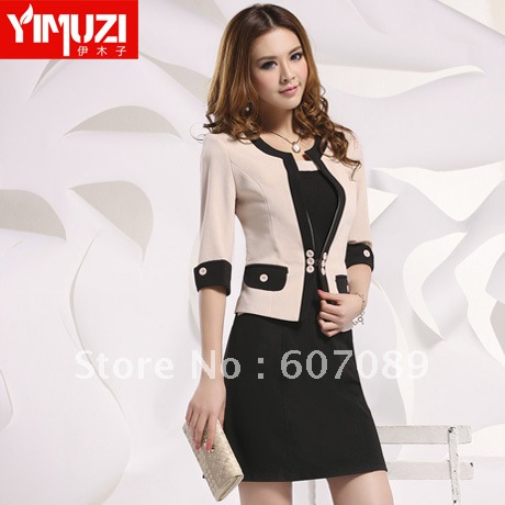 free shipping 2012 spring work wear women's OL outfit slim career dresses work wear 869 cheap price hot sell