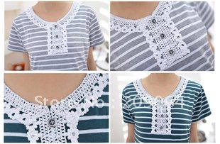 Free Shipping 2012 Wholesale Fashion Women's Maternity T-Shirt,Lady Hot Sell Top Tees