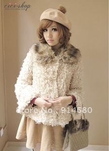 Free shipping!2012  Winter Corea  New  Fashion Women Coat Free size One color