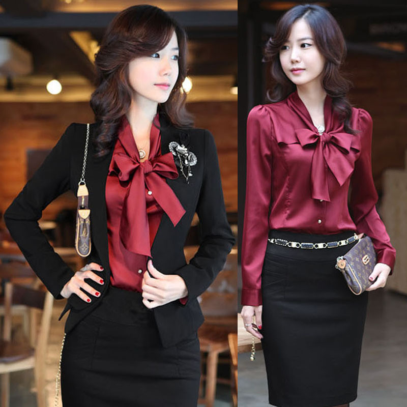 Free shipping 2012 women's OL outfit professional set formal suit work wear bust skirt tailored skirt