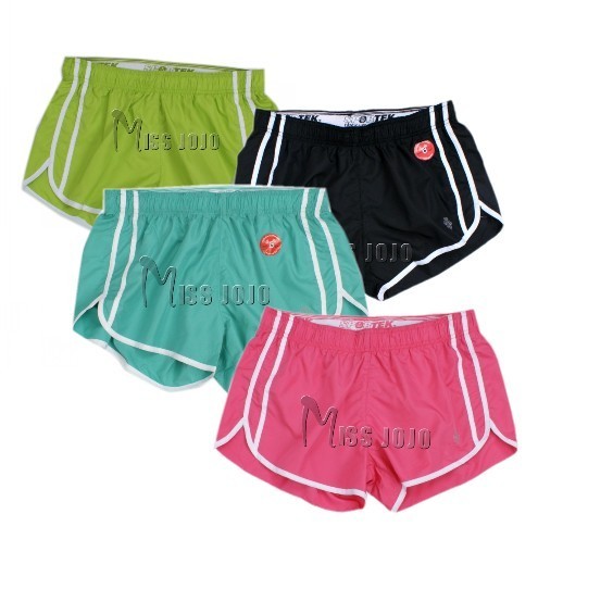 Free shipping 2012 women's ugly fashion wind waterproof sports candy color shorts female summer