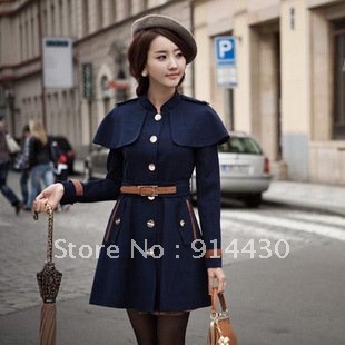 Free Shipping, 2012 Women Trench Coat, Windbreaker For Ladies