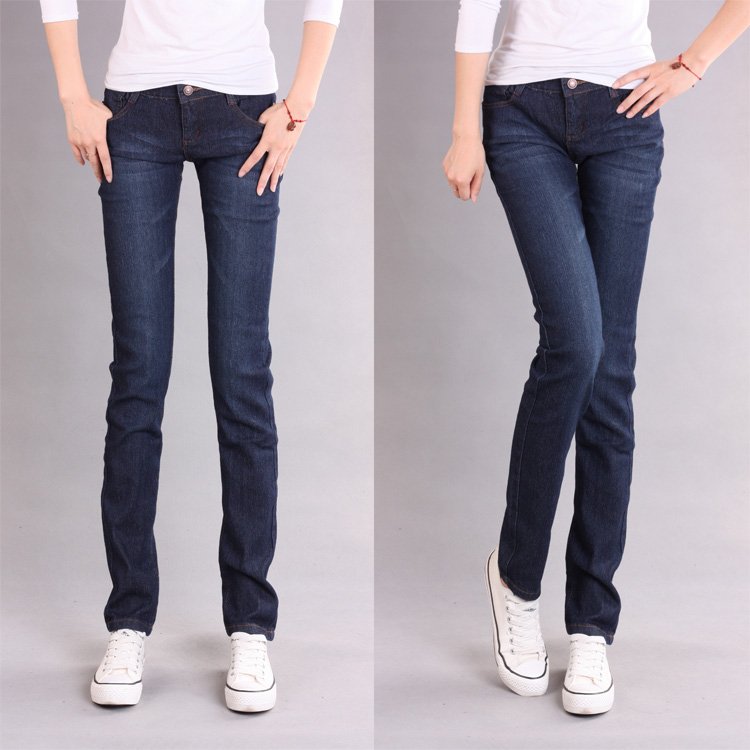 Free Shipping 2012 women trousers elastic pencil skinny pants legging casual jeans 5088