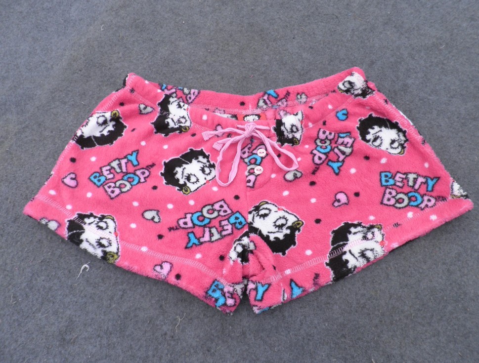 free shipping 2013 BETTY cartoon coral fleece shorts