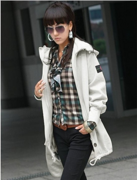 Free Shipping 2013 Brand New Korean Women's Hooded Cotton Jacket Wild Warm Coat Cotton Drop Shipping WX002