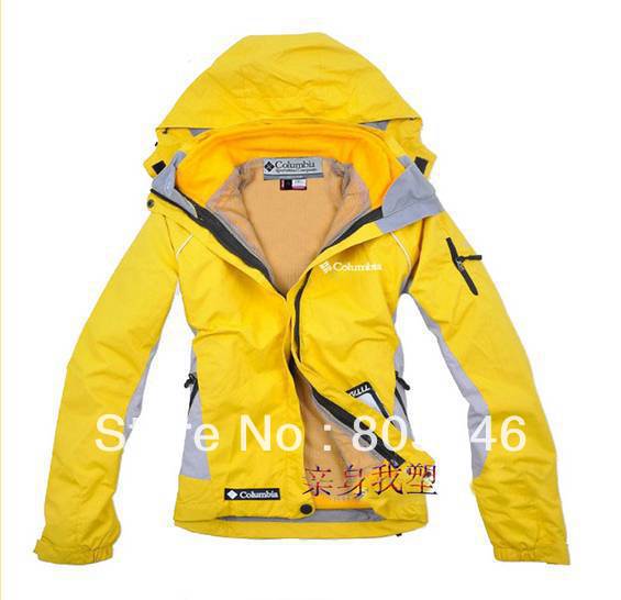 free shipping 2013 Female charge clothing, women outdoor ski suit fleeces twinset women's ski suit