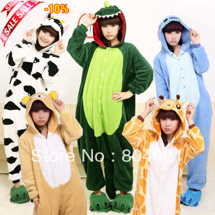 Free shipping 2013 Hot Selling Animal Onesies Kigurumi Jumpsuit Pajamas Pikachu Hoodies Costume Sleepwear