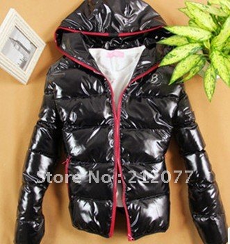 free shipping 2013 hot selling   Slim female fashion casual short cotton coat  for winter 6 colors 3 sizes