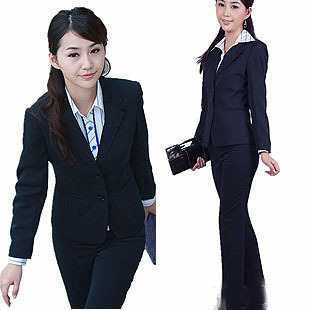 Free Shipping 2013 innovative projects female business suit or skirt suit fashion presided over the lecture clothing