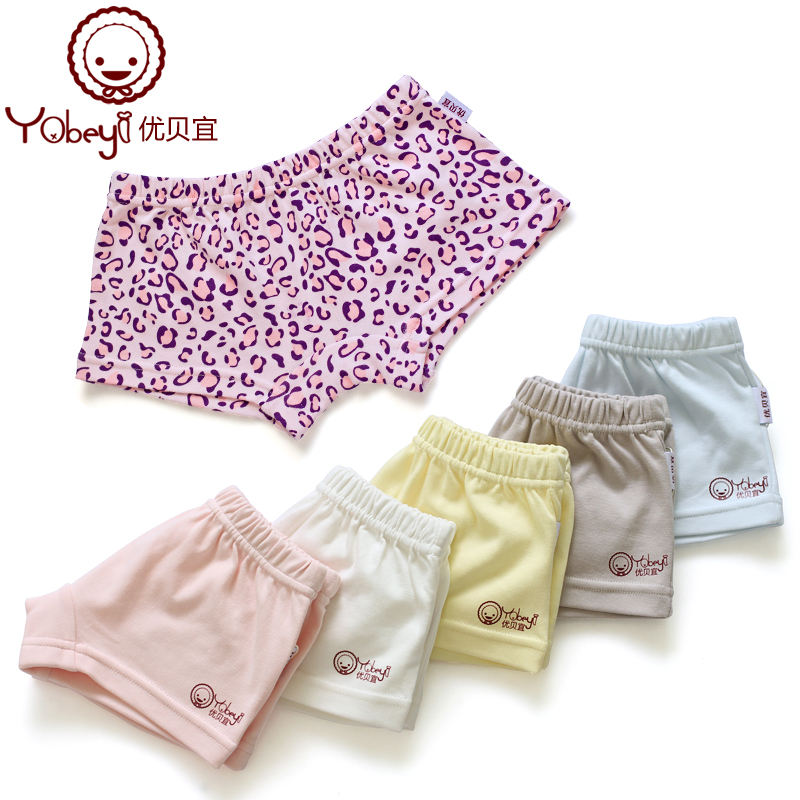 Free shipping 2013 kid's boxer panties 100% cotton  shorts four seasons general panties