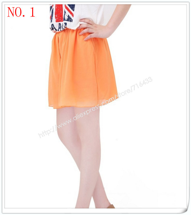 free shipping 2013 leather Party bud pleated skirt for women chiffon Princess High waist chiffon skirt wly087