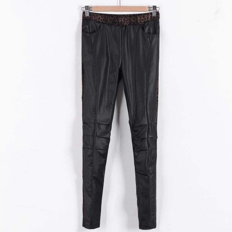 Free shipping 2013 new 2012 leather pants fashion skinny pencil pants female fashion PU pants tight-fitting 423