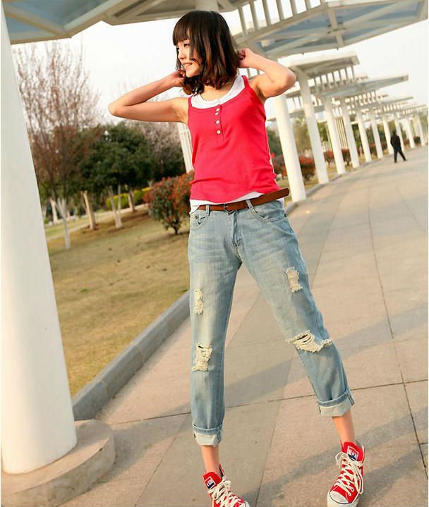 Free Shipping 2013 New arrival Niuz Women's  Denim Jeans,Stretch Pants,Sexy Trousers