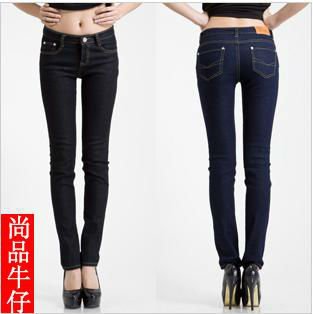 Free Shipping 2013 New arrival Sampin Fashion Pencil Style Women's Denim Jeans,Stretch Pants,Sexy Trousers