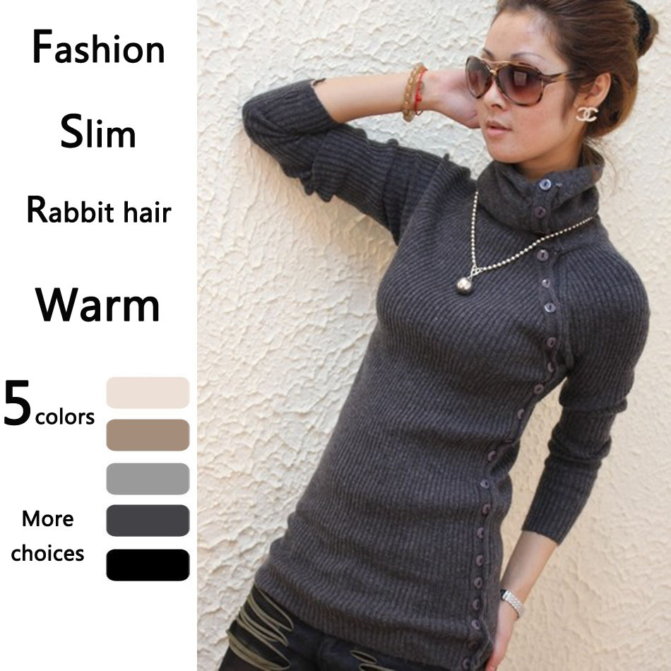 Free Shipping!2013 New arrival spring Autumn women's sweet elastic long design sweater basic shirt sweater all-match outerwear