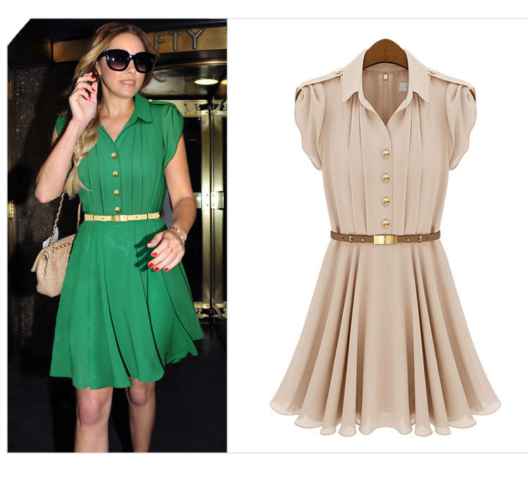 Free shipping 2013 New Ladies dress mini dress fashion  novelty dress Send belt