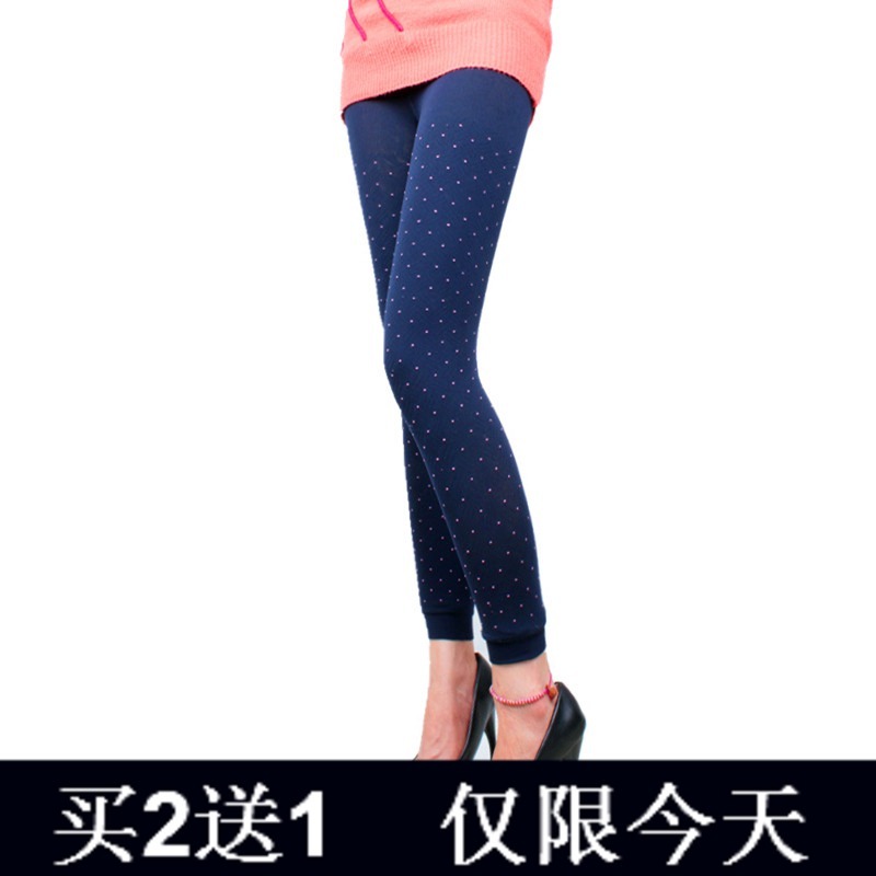 free shipping!2013 new Pink pantyhose autumn thickening jumpsuit socks female thermal slim legging!Hot sale