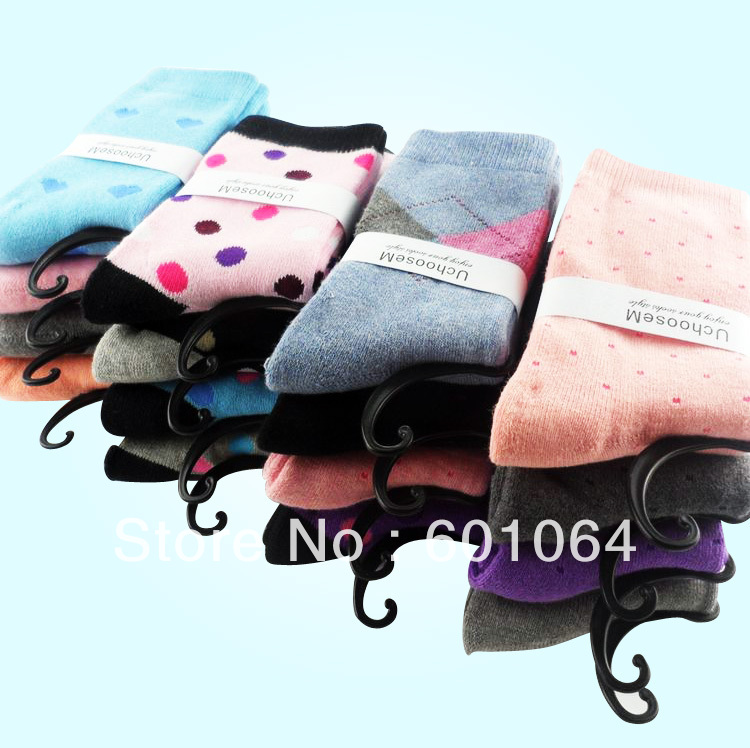 Free shipping!!2013 new styles cotton thicker warm Socks,women socks,wholesale+retail+dropping sale