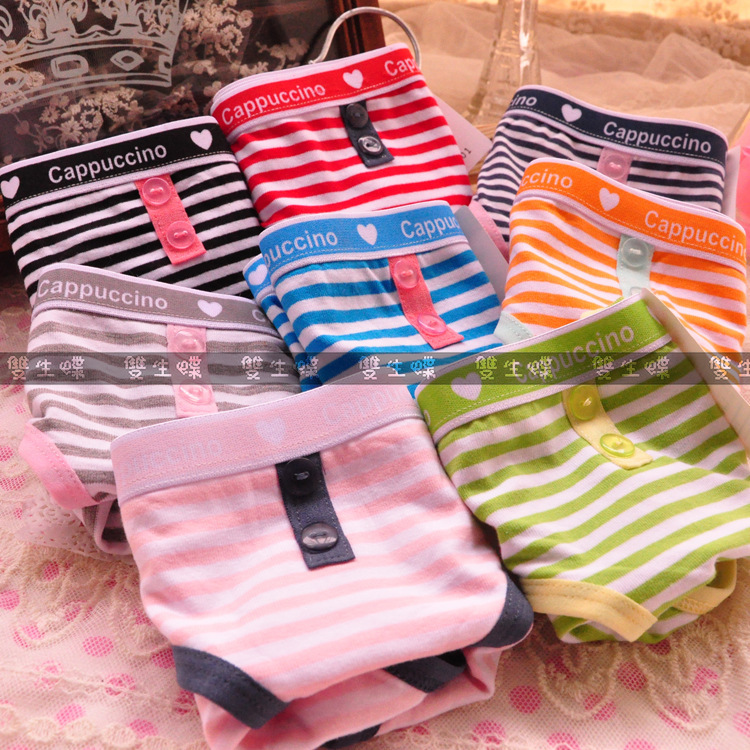 Free shipping 2013 new top Panties underwear for women Ladies briefs with lace beautiful style 10pcs Naval stripe