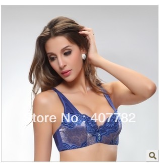 Free shipping 2013 Sexy lingerie gather essential oil water bag breast adjustment type thick cup bra dropship