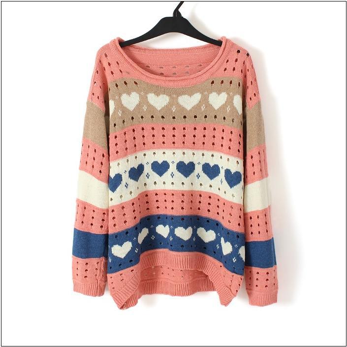 Free shipping 2013 spring and autumn sweater female pullover shirt loose pullover long-sleeve cutout outerwear sweater