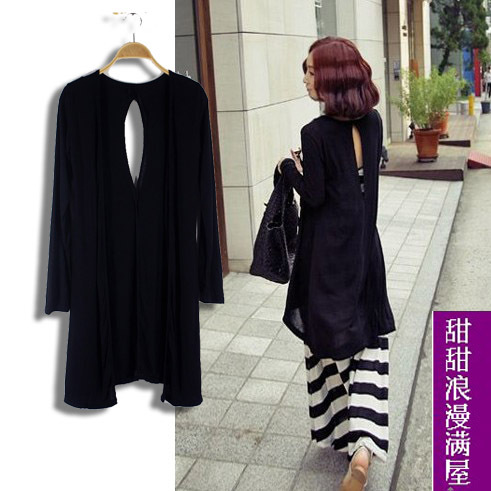 Free Shipping 2013 spring and autumn women's super 131008 all-match racerback sunscreen long design coat wholesale