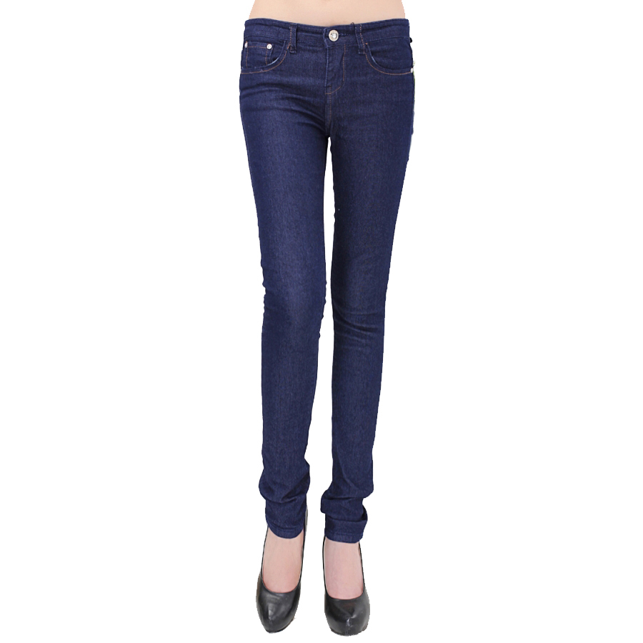 Free shipping 2013 spring and summer elastic butt-lifting female pencil pants plus size skinny jeans pants boot cut jeans