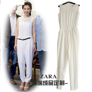 Free Shipping 2013 spring and summer new arrival elegant casual pants fashion jumpsuit