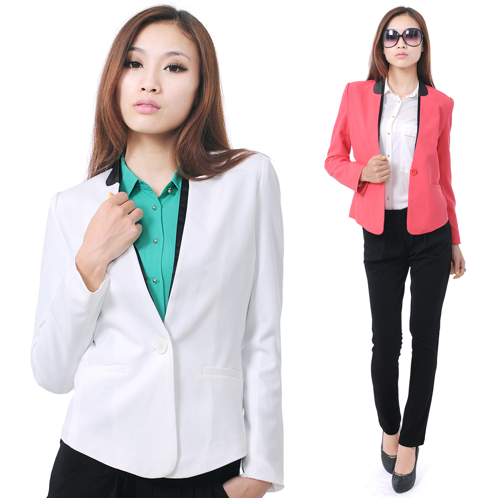 Free Shipping 2013 Spring ELAND  vintage slim small suit jacket  formal suit elegant