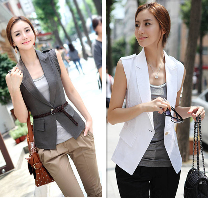 Free Shipping! 2013 spring new fashion  Korean ladies knitted wear Gilet Jacket