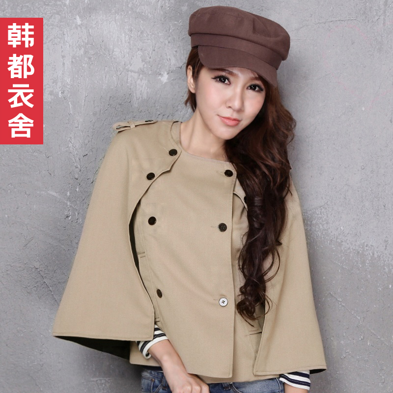 Free Shipping 2013 Spring NEW Women's W.ZXS   new arrival  two ways mantle type outerwear female