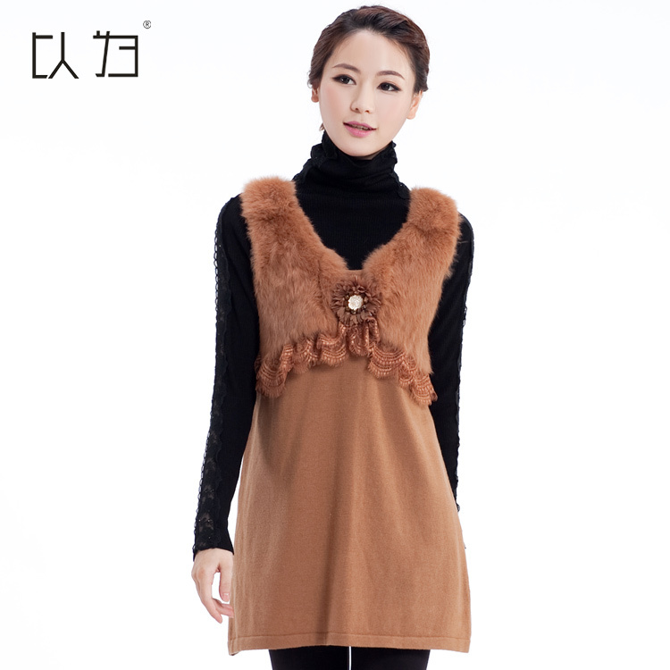 Free Shipping 2013 spring sweater women rex rabbit hair winter sweater