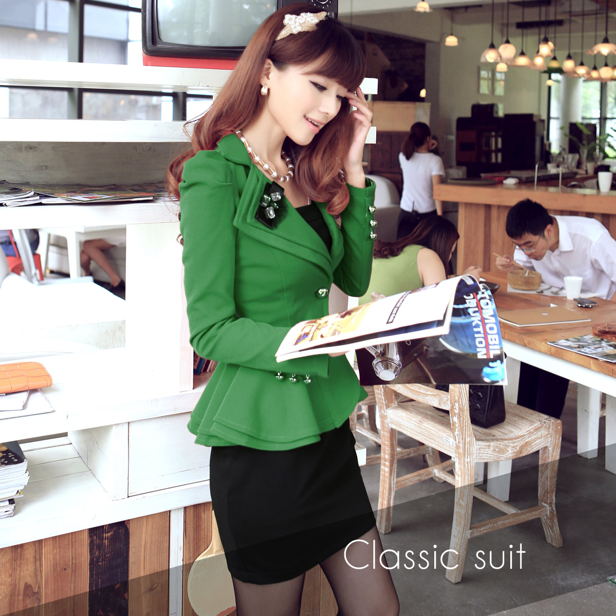 Free shipping 2013 spring women's slim ol elegant twinset spaghetti strap one-piece dress professional set skirt