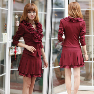 Free shipping 2013 spring work wear skirt fashion casual ol set gentlewomen skirt 1136