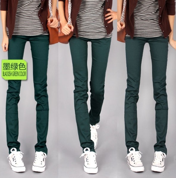 Free Shipping 2013 summer elastic 01996 ultra slim female denim trousers pencil pants skinny pants