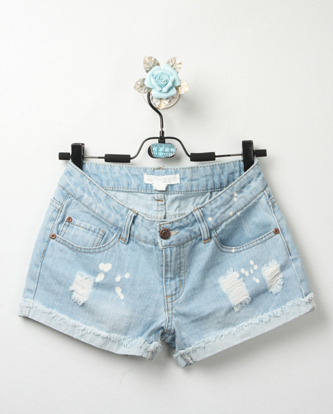 Free Shipping&&2013 summer Korean Women new arrival fashion wild frayed curling shorts jeans denim pant hot sexy pant