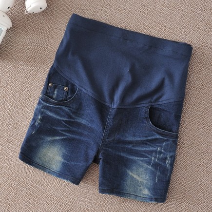 Free shipping 2013 Summer Maternity jeans shorts Hot pregnant women denim shorts prop maternity wear belly pants