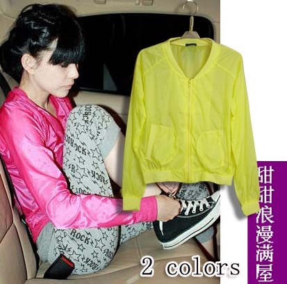 Free Shipping 2013 summer women's 642201 trend of thin coat of sunscreen long-sleeve shirt air conditioning shirt wholesale