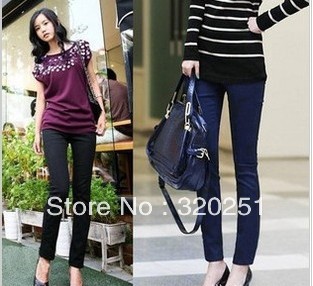 free shipping 2013 summer women's jeans pants feet pencil pants ladies' pants p230 of