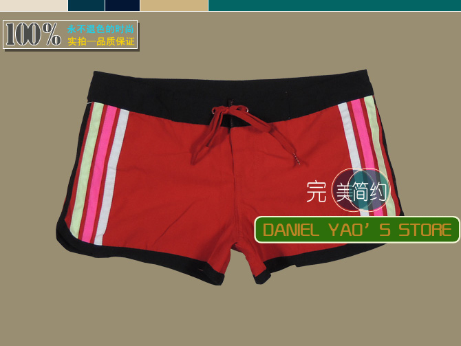 Free shipping/2013 surfing shots/swimming trunks /short beach wear/ women's leisure wear /sexy beach pants/colorful/RX-06