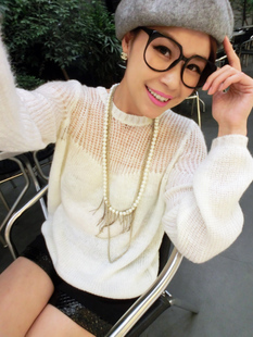 Free Shipping  2013 women's all-match small hyper sweater c32 dress wholesale