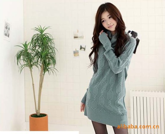 Free Shipping 2013 Women's Sweater,Fashion Long knitted sweater,casual sweater ,women's clothing.