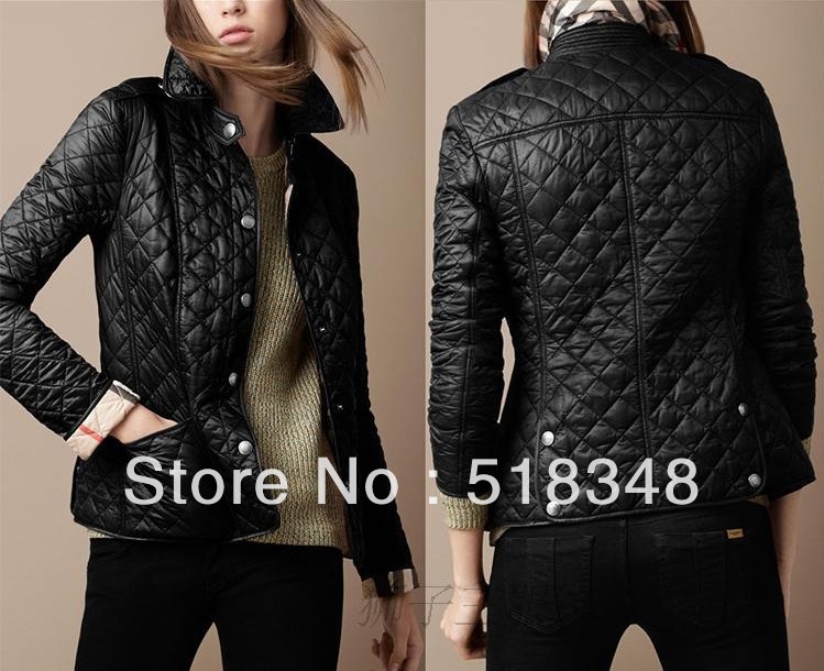 Free shipping ! 2013 women slim quilted quality cotton coat jacket hot sale