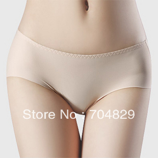 Free shipping &2013 year new style fashion 98% Modal  leugth  seamless panties viscose breathable nice Callipyge