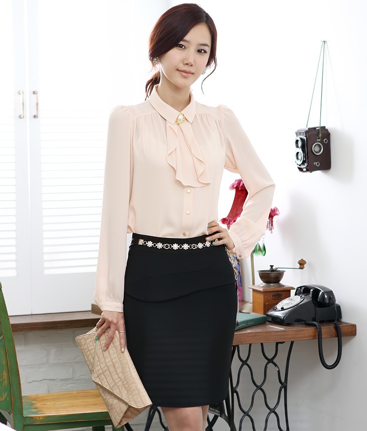 Free shipping 2013ol autumn women's women's work wear skirt 5828