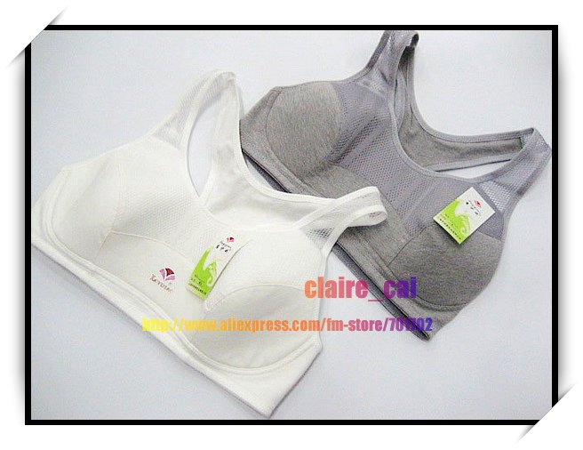 Free shipping 20pcs 4colors seamless underwear bras sports comfort yoga bra cup A/B 068