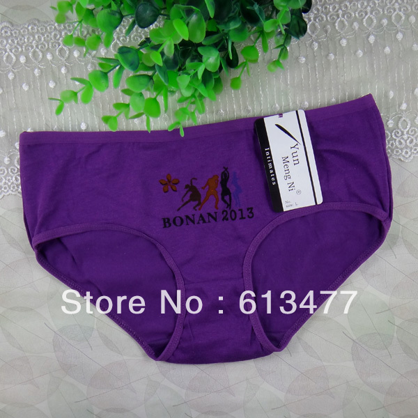 free shipping,(24pcs/lot)women cotton sexy underwear/ladies panties/lingerie/bikini underwear pants/ thong intimatewear 86550-3